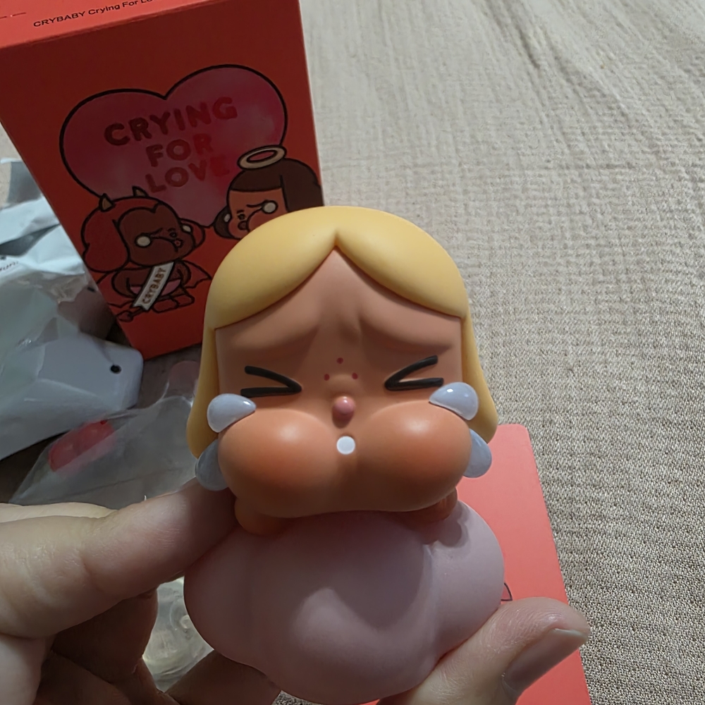 Crybaby Crying for Love Figurine